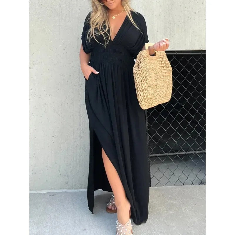 Robe d'été Minalova à Manches Chauve-Souris