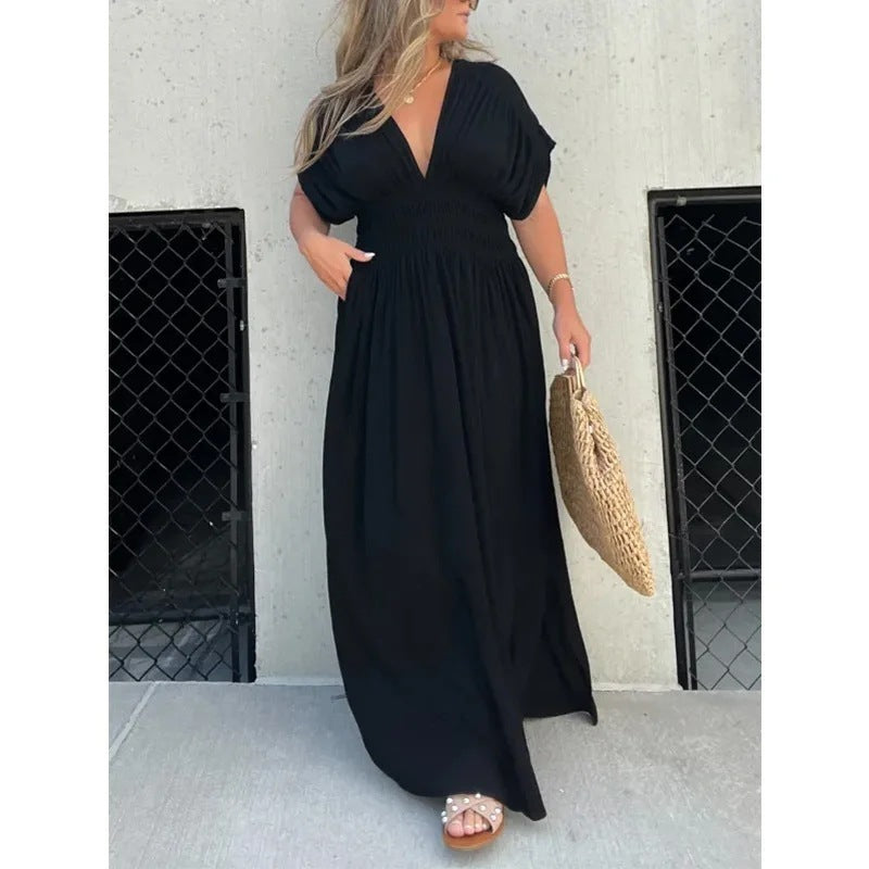 Robe d'été Minalova à Manches Chauve-Souris