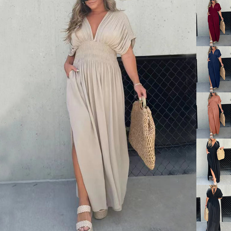 Robe d'été Minalova à Manches Chauve-Souris