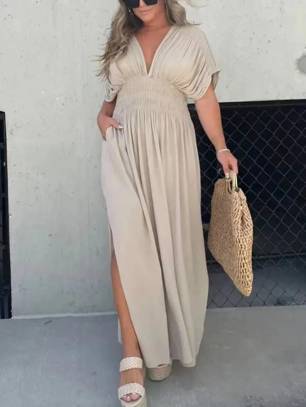 Robe d'été Minalova à Manches Chauve-Souris