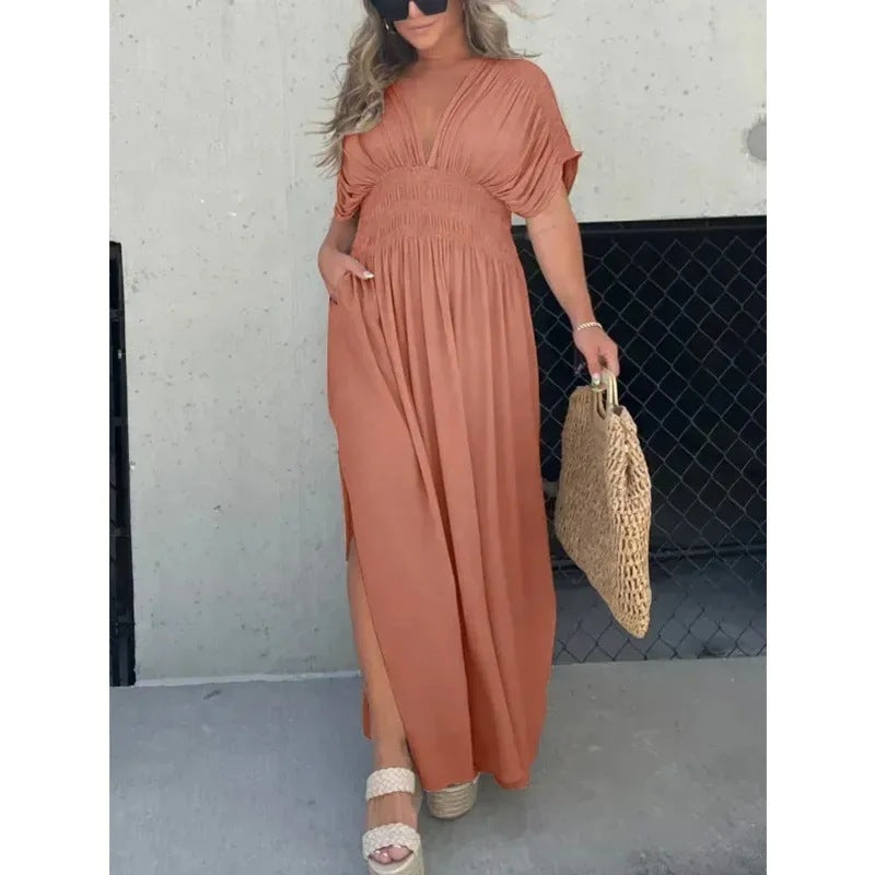 Robe d'été Minalova à Manches Chauve-Souris