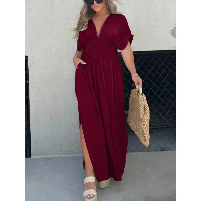 Robe d'été Minalova à Manches Chauve-Souris