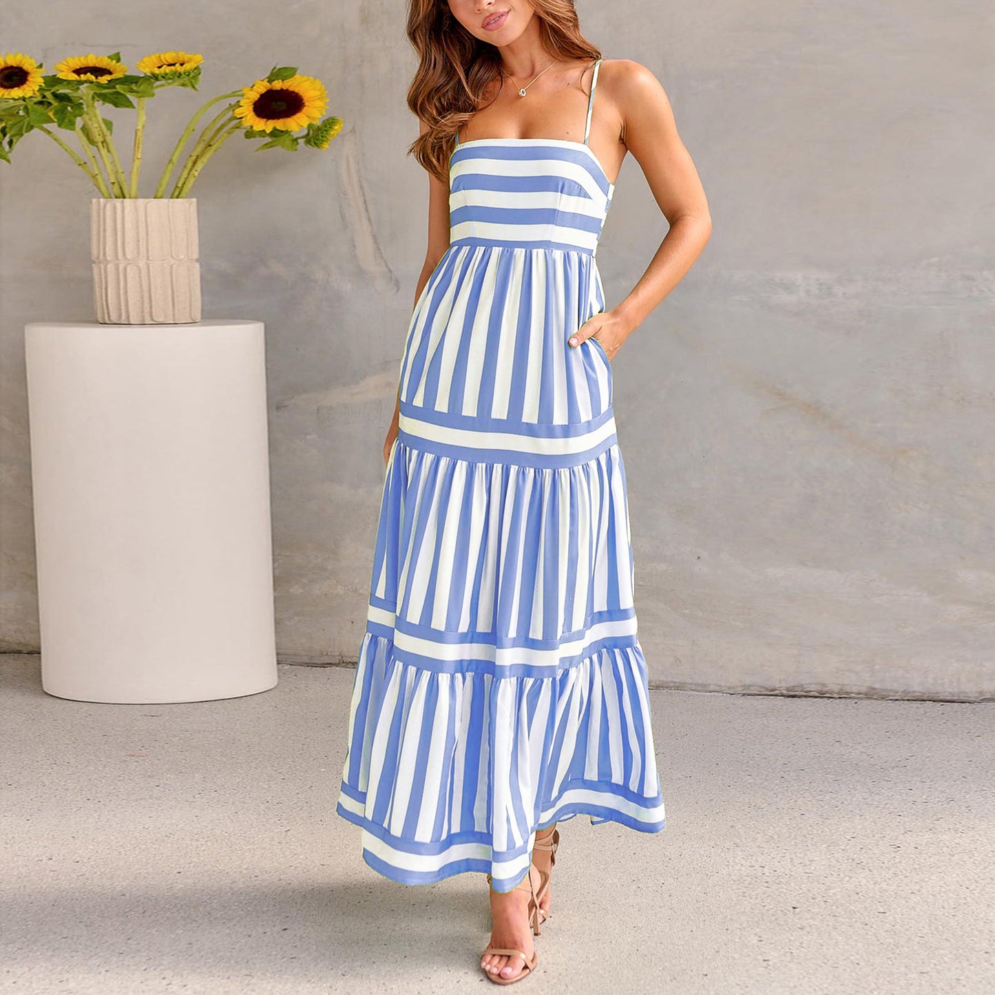 Minalova – Robe d'Été Bretelles