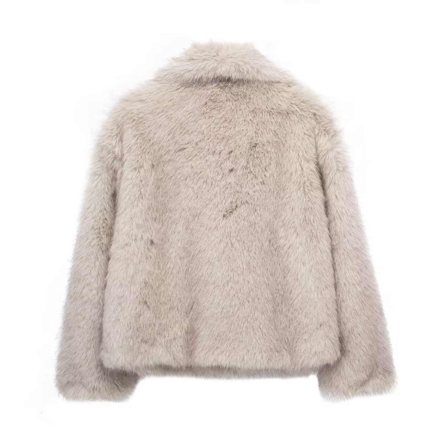 Manteau Minalova en peluche moelleuse